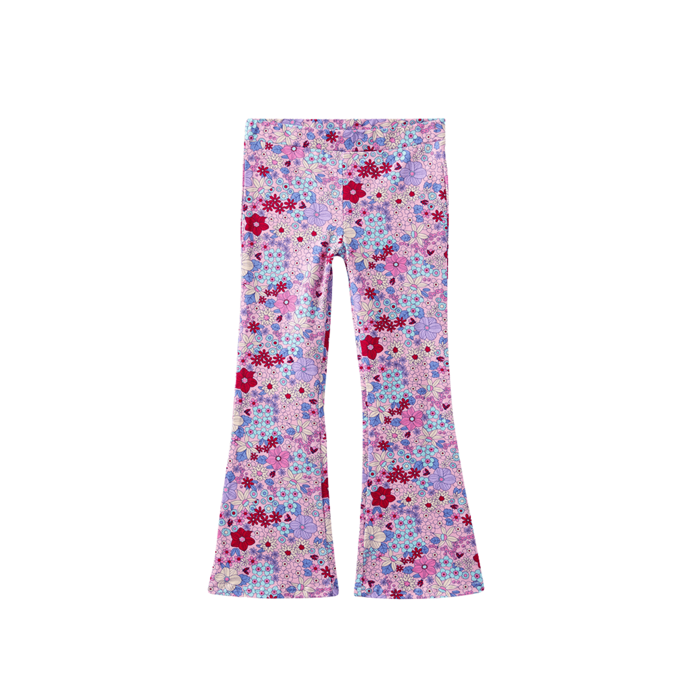 Milky Clothing Lilac Bloom Flared Legging