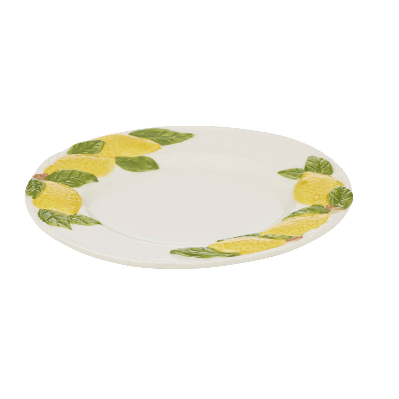 Limone Ceramic Plate Yellow