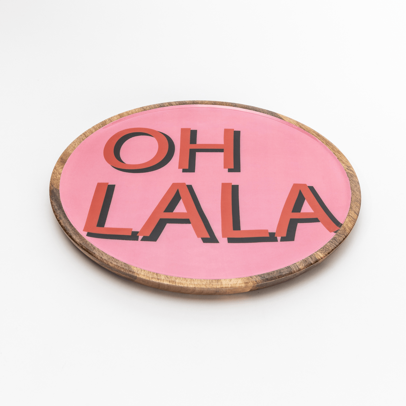 Holiday Oh La La Pink Plate