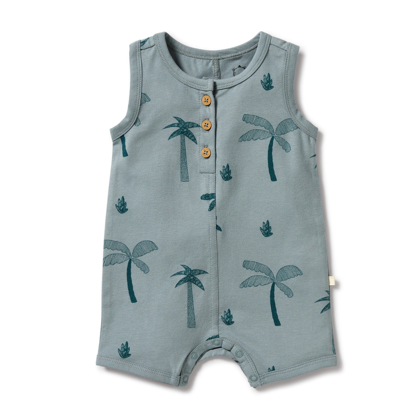 Wilson and Frenchy Palm Days Henley Growsuit