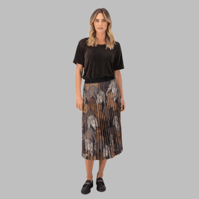 Olga De Polga Sabana Pleated Skirt