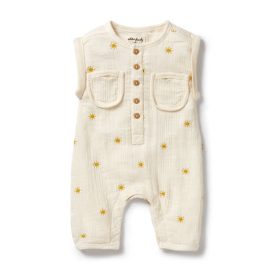 Wilson and Frenchy Sunshine Crinkle Growsuit