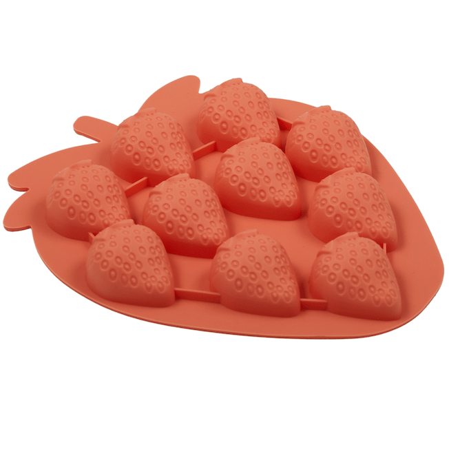 Strawberry Silicone Ice Mould