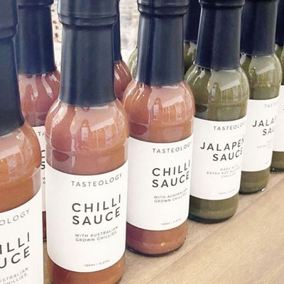 Tasteology Gourmet Sauces - The Corner Booth